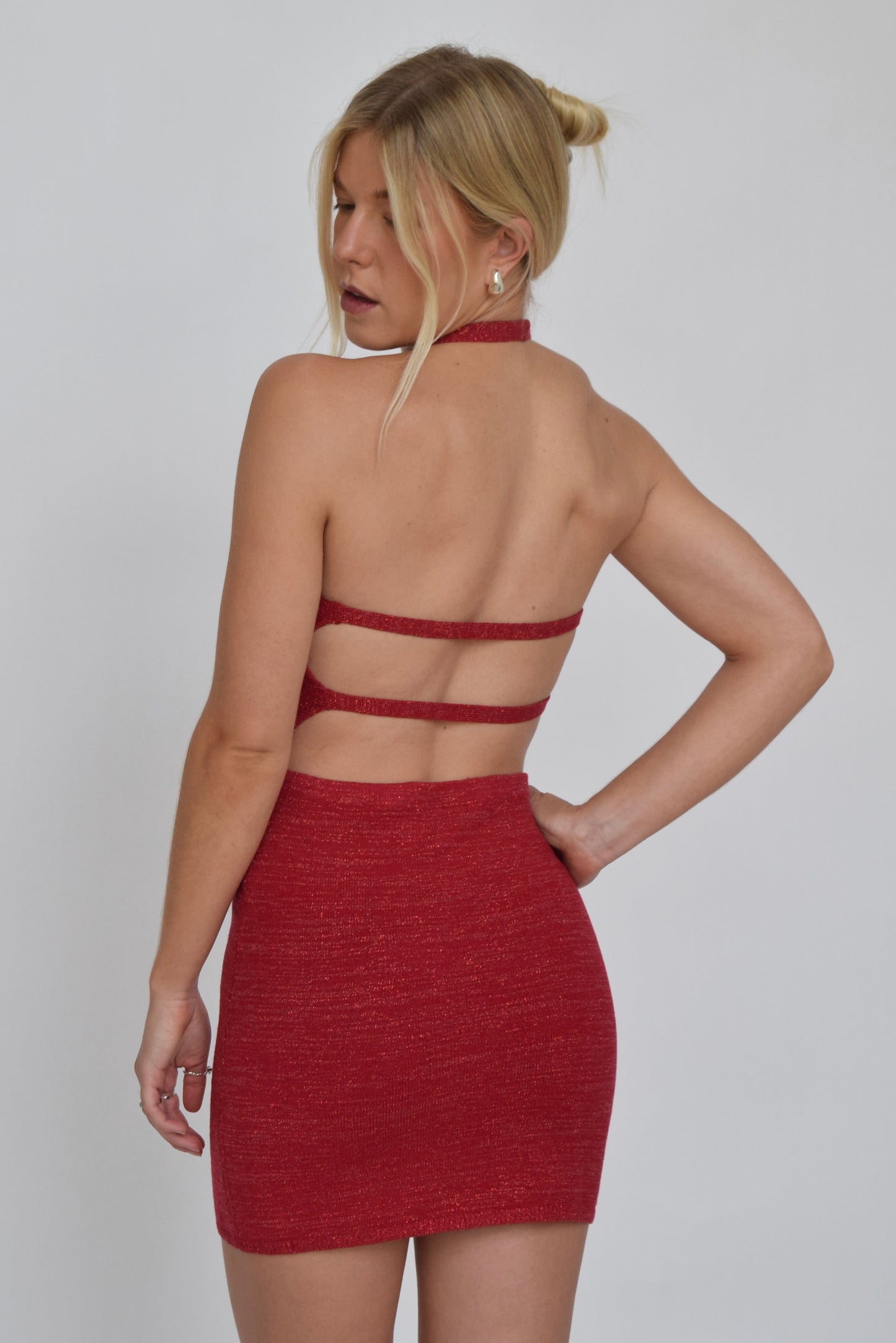 Desiderio Dress Red