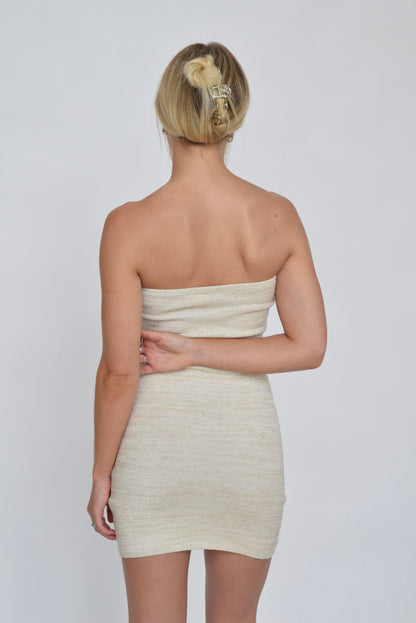Brisa Dress White
