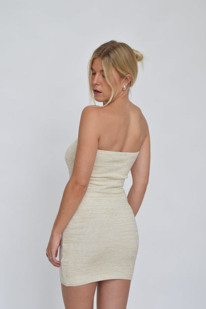 Brisa Dress White