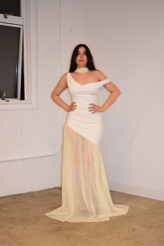 Francese Dress White